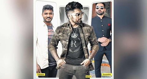 Anish, Gurunandan, and Chikkanna.