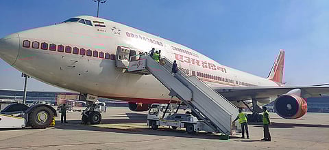 A file photo of Air India's aircraft. (Photo | PTI)