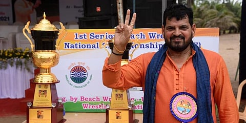 WFI President and BJP MP Brij Bhushan Sharan Singh. ( Photo | R Satish Babu, EPS)