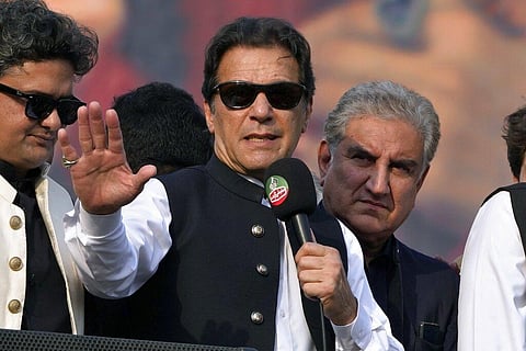 Former prime minister of Pakistan Imran Khan. (Photo | AP)