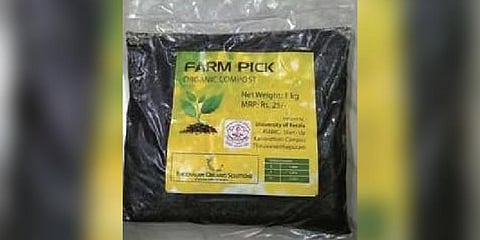 Farm Pick, the organic compost developed by KU’s Department of Environmental Sciences