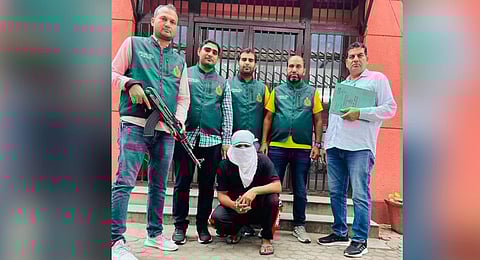 Image tweeted by Special Cell, Delhi Police @CellDelhi