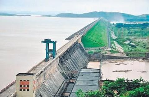 FIle photo of Hirakud dam