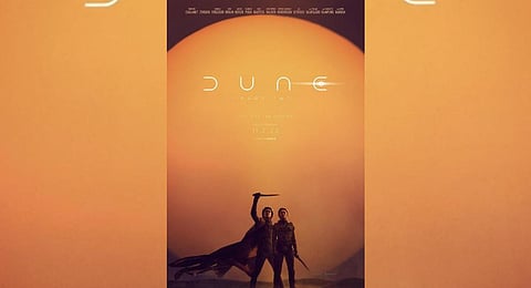 Dune 2 poster. (Photo | IMDb)