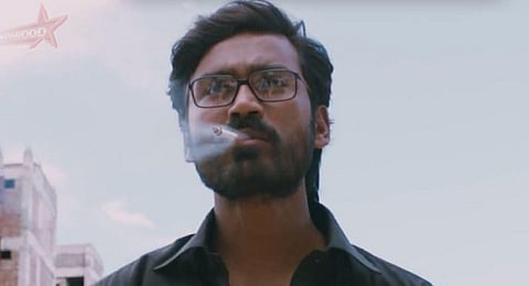 Screengrab from the movie ' Velaiyilla Pattadhari'.