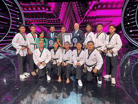 Dimapur-based Faith in Action Martial Arts Academy are proud of their world record glory.