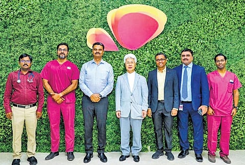 Prof Takashi Akasaka, Wakayama University, Japan, (centre) conducted a workship showcasing cutting-edge technology