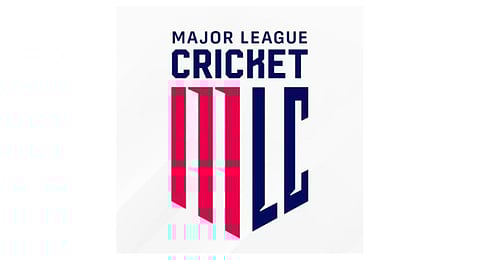 Logo of Major League Cricket.(Photo | Twitter @MLCricket)