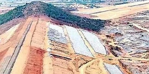 Palamuru Rangareddy Lift Irrigation Scheme. (Photo | Express)