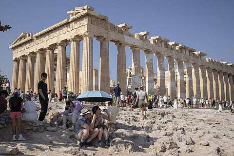 Acropolis of Athens. (Photo | AP)