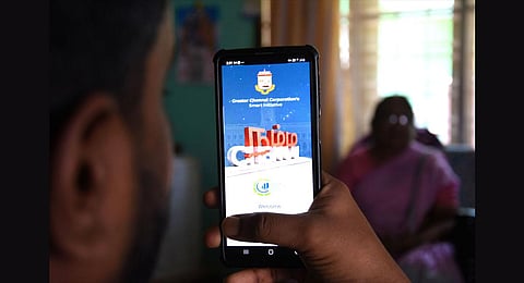People can pay property tax using a mobile application. (Photo | Ashwin Prasath, EPS)