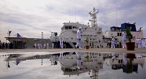 FILE - Image of the Indian Navy, used for representational purposes only. (Photo | AFP)