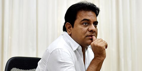 BRS working president KT Rama Rao (File photo | EPS)