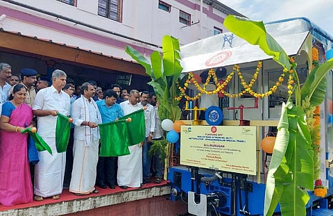 Union minister Murugan flags off four new coaches of Nilgiri Mountain Railway special train