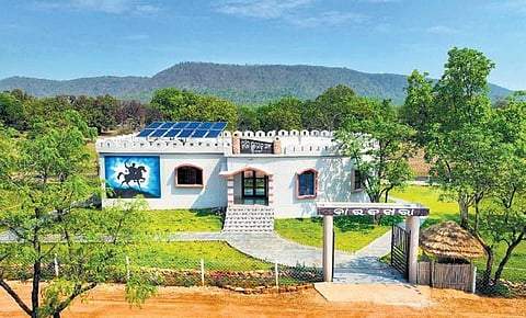 VSS Memorial inside Ecopark adjoining Debrigarh wildlife sanctuary | Express