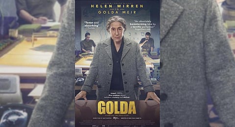 Helen Mirren's 'Golda' poster. (Photo | IMDb)