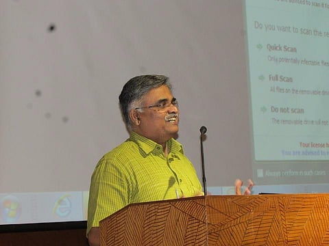 Joy Elamon, director general of Kerala Institute of Local Administration. (Photo | Facebook)