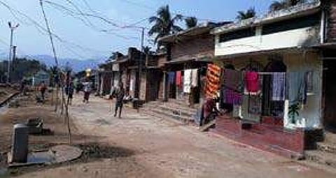 A street of Durubandh village under Khambarigaon panchayat in Digapahandi. Image used for representational purpose | Express