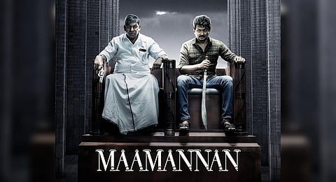 Vadivelu and Udhayanidhi Stalin in 'Maamannan'.