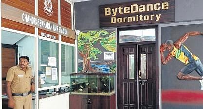 The AC dormitory facility opened at Chandrashekaran Nair Stadium. (Photo | Express)