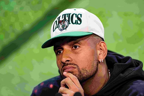 Nick Kyrgios in London, on July 2, 2023. (Photo|AFP)