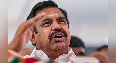 AIADMK leader Edappadi K Palaniswami. (File photo | PTI)