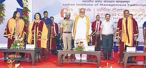 The convocation ceremony of IIM Sambalpur held on Saturday | Express