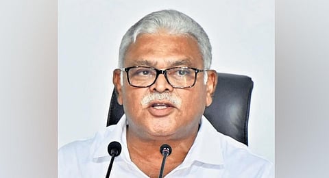 Ambati Rambabu, Minister for Water Resources. (Photo | Express)