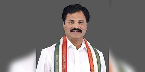 Yadadri-Bhuvanagiri District Congress Committee president Kumbam Anil Kumar Reddy (Photo | Twitter)
