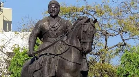 A statue of Chhatrapati Shivaji Maharaj. (PTI)