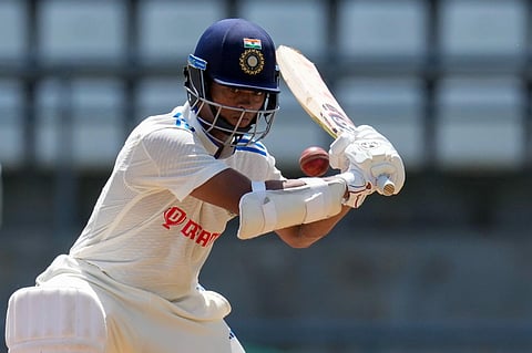 India's Yashasvi Jaiswal. (Photo | PTI)