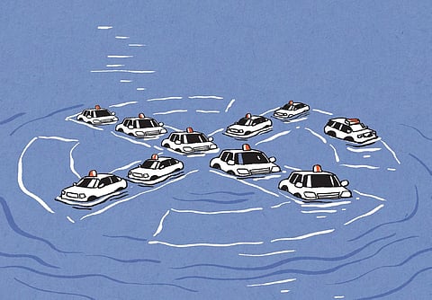 The great deluge and reluctance to learn from past mistakes