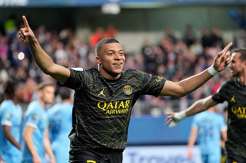 Paris Saint-Germain striker Kylian Mbappé. (Photo | AP)