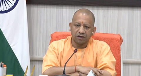 UP Chief Minister Yogi Adityanath (Screengrab | Twitter @myogiadityanath)