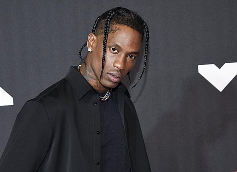 American rapper Travis Scott. (Photo | AP)