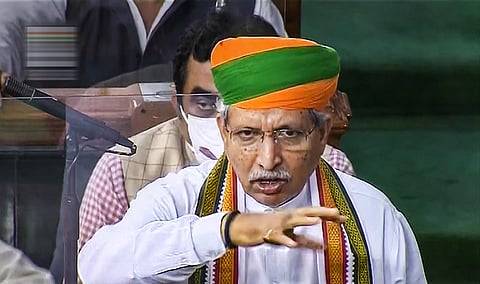 Union Minister Arjun Ram Meghwal. (Photo | PTI)