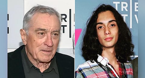 Robert De Niro's grandson Leandro De Niro Rodriguez. (Photo | AP, Instagram)