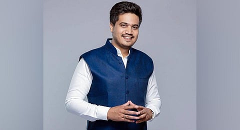 NCP MLA Rohit Pawar, the grandson of Sharad Pawar's elder brother Appasaheb Pawar. (Photo | Rohit Pawar Facebook)