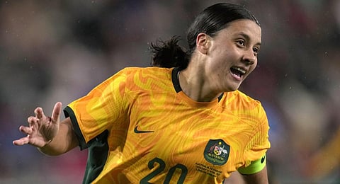 Australia's captain Sam Kerr.(Photo | AP)