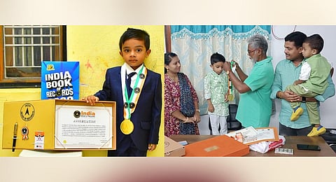 By the age of three, this young prodigy, hailing from Chandarlapadu of NTR District, had already memorised an impressive array of facts.