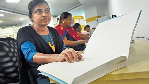 Government grants special casual leave to visually impaired employees
on World Braille Day