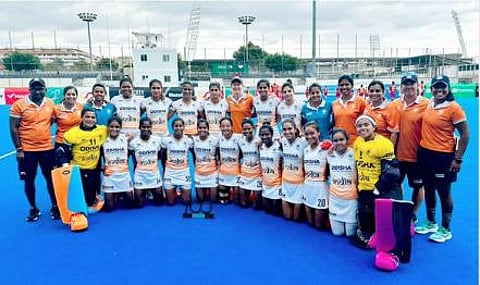 Indian women's hockey team (Photo | PTI)