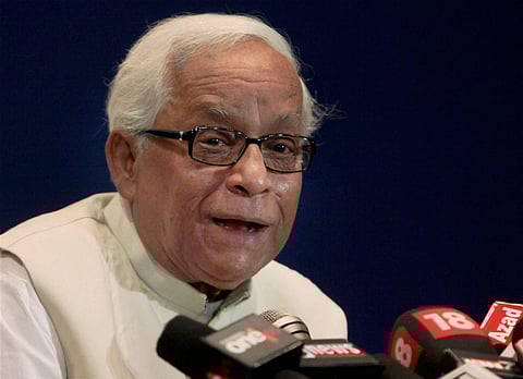 Former West Bengal Chief Minister Buddhadeb Bhattacharjee. (Photo| PTI)