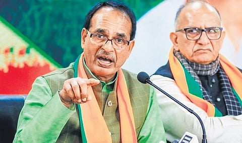 FILE - An image of Madhya Pradesh CM Shivraj Singh Chouhan, used for representational purposes only. (Photo | PTI)