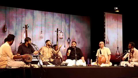 The event focused on accentuating the concept of voice and its seamless interplay with the melodic sounds of instruments.