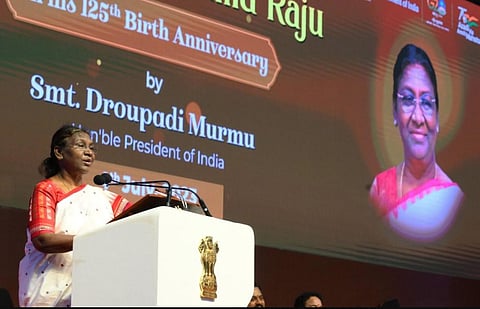 President Droupadi Murmu (Photo |Twitter)