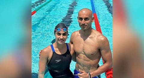 Virdhawal Khade and Rujuta.