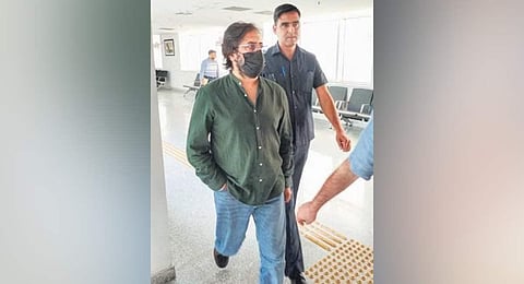  Businessman Dinesh Arora at Rouse Avenue Court on Friday | PTI 