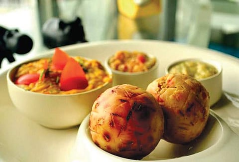 Litti platter offered at Pot Belly (File photo)