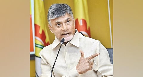 N Chandrababu Naidu. (Photo | Express)